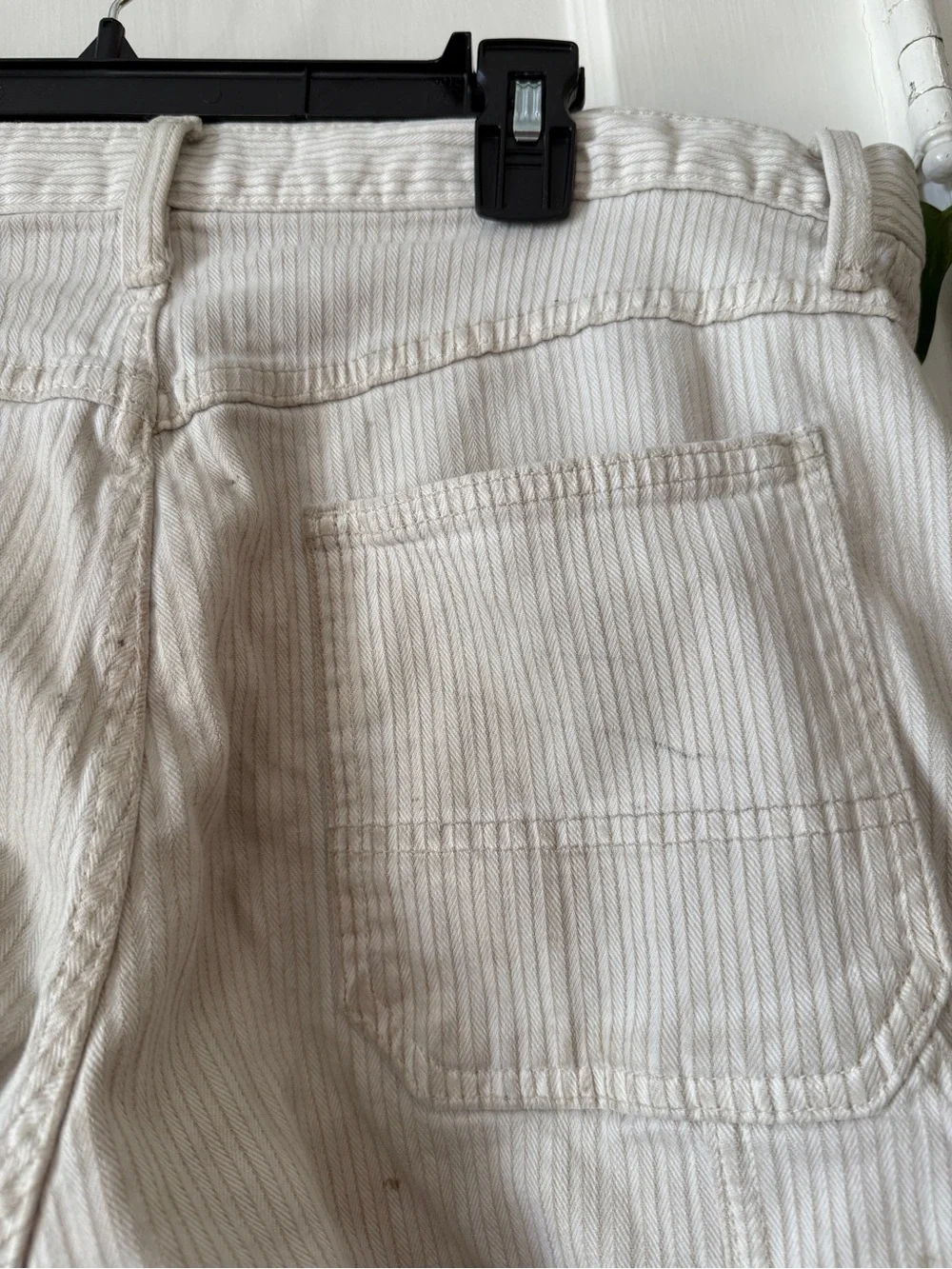 Men's Work Pants in Light Beige Old Navy size 32 x 30 ‘90s straight built flex